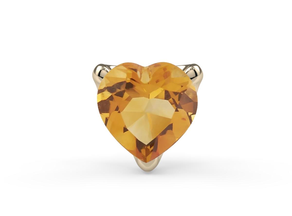 Low-Profile Heart Prong End