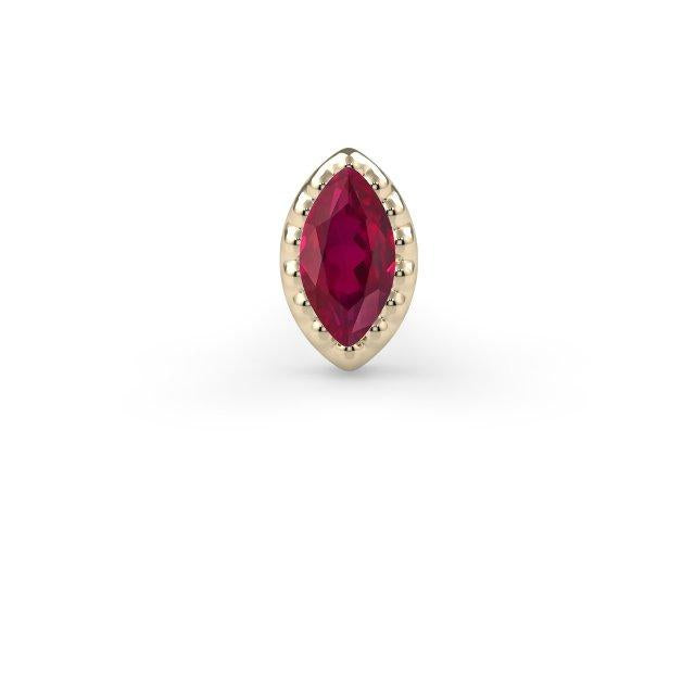 Milgrain Marquise Bezel End
