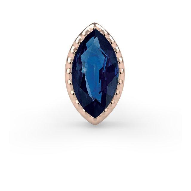 Milgrain Marquise Bezel End