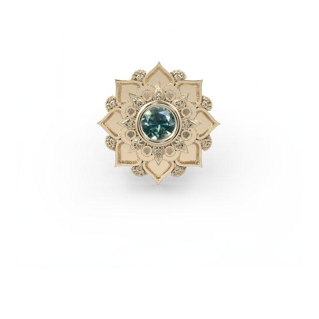 Gem Mandala Flower End