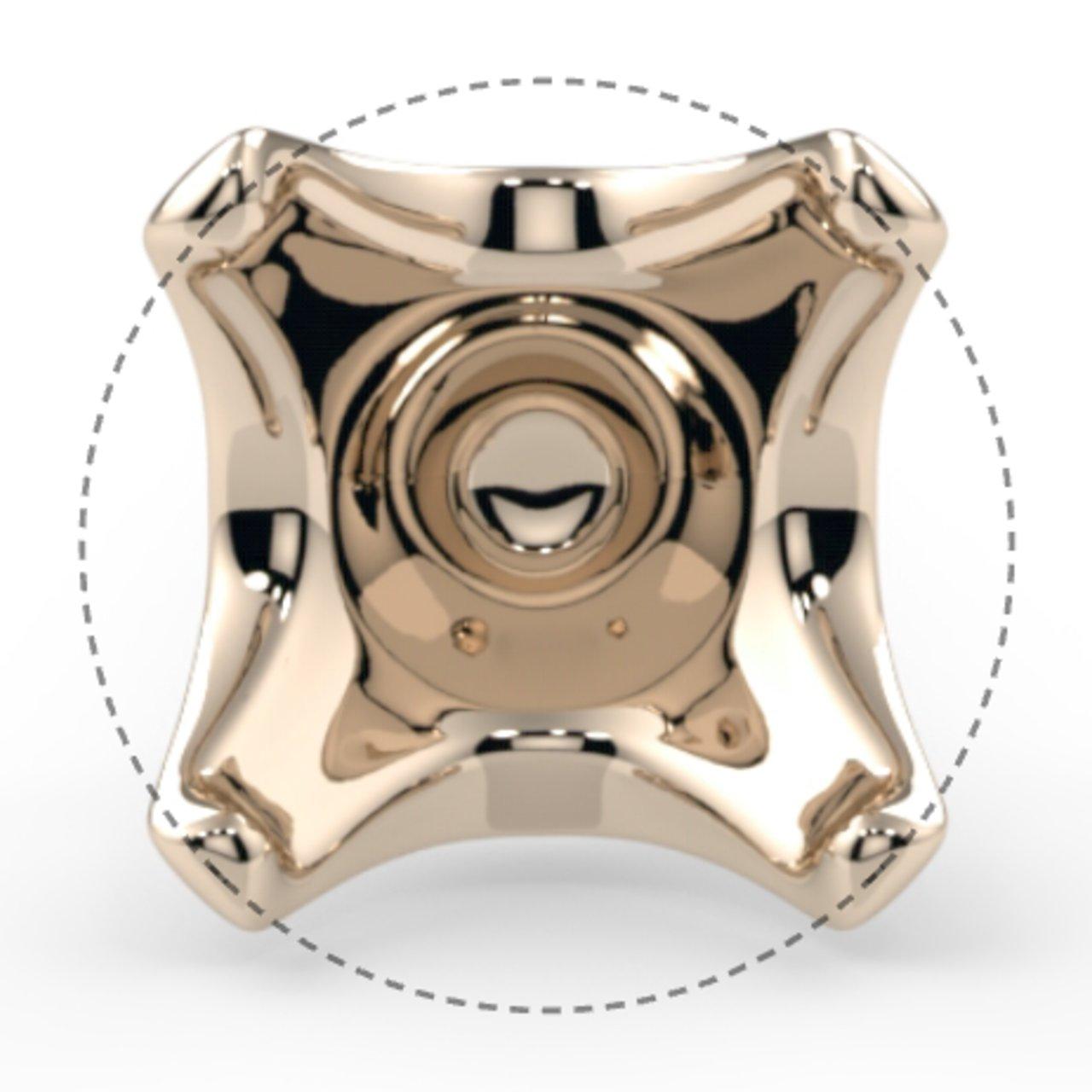 Low-Profile Prong-Set End