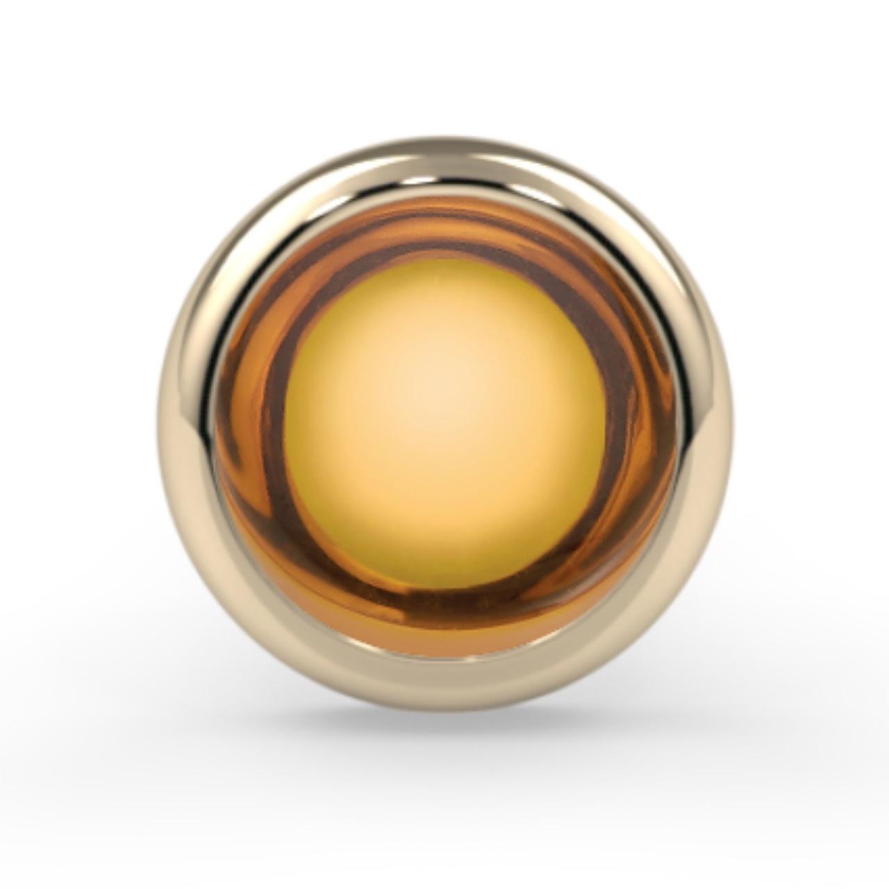 Cabochon Bezel End