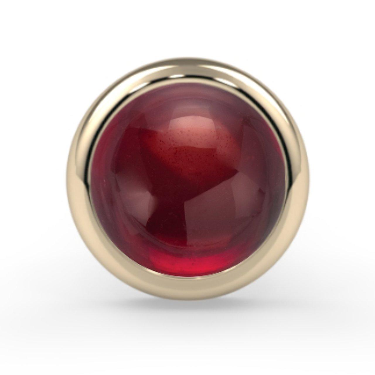 Cabochon Bezel End