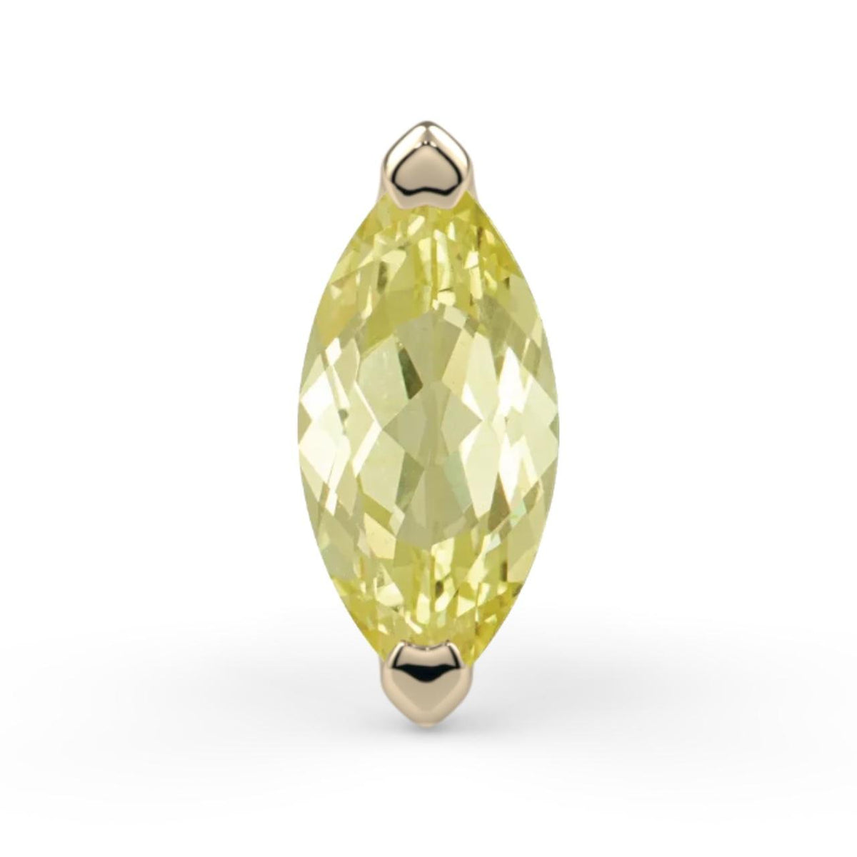 Low-Profile Marquise Prong End