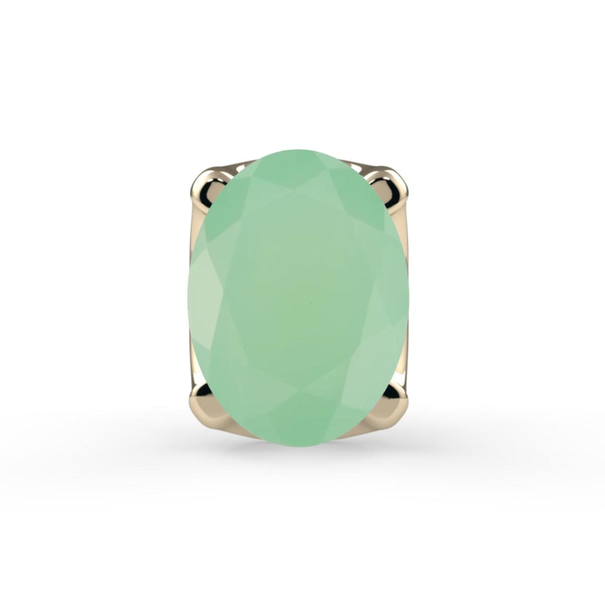 Low-Profile Oval Prong End