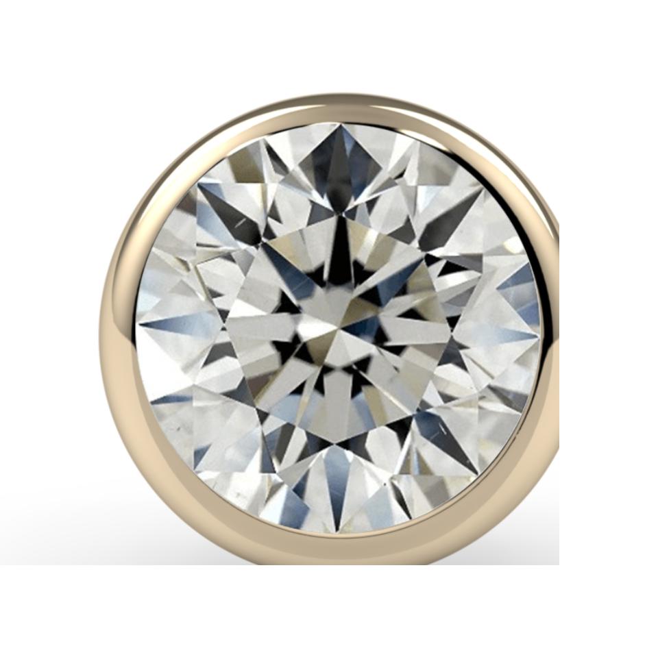 Bezel-Set End