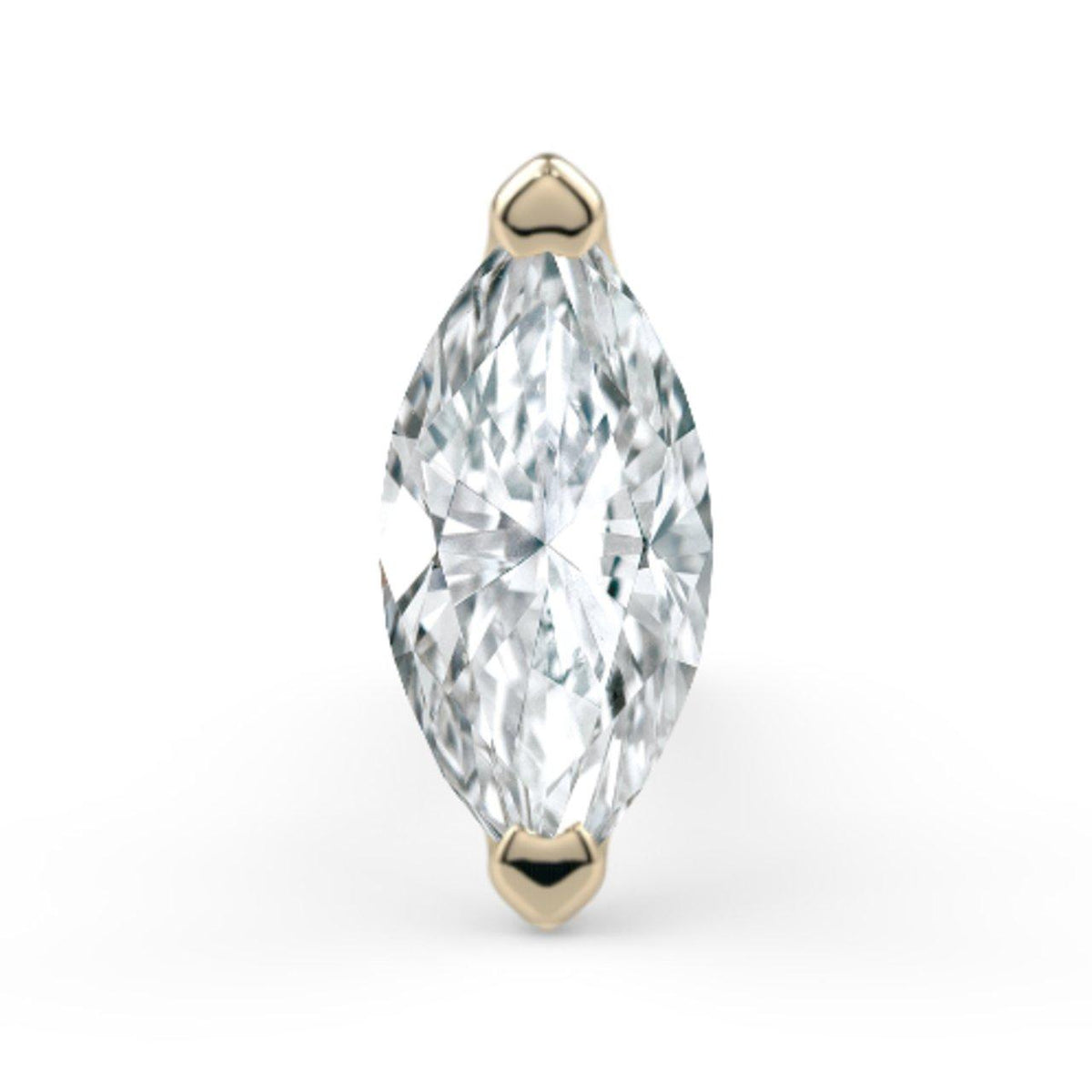 Low-Profile Marquise Prong End