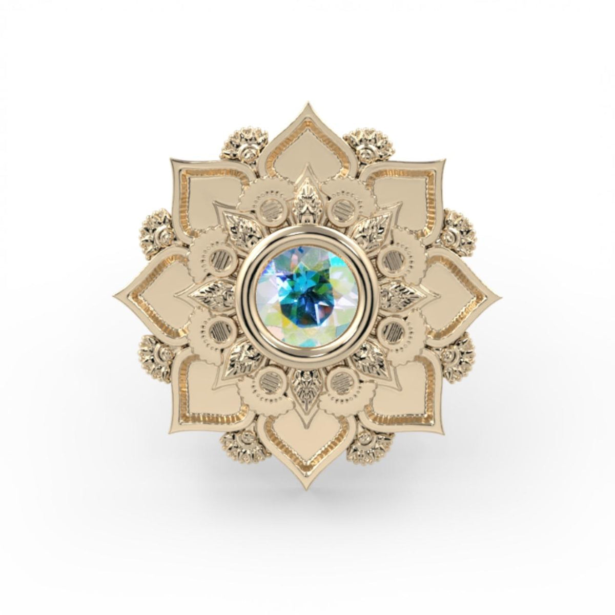 Gem Mandala Flower End