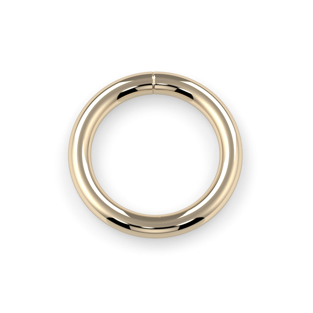 14K Gold Seam Rings