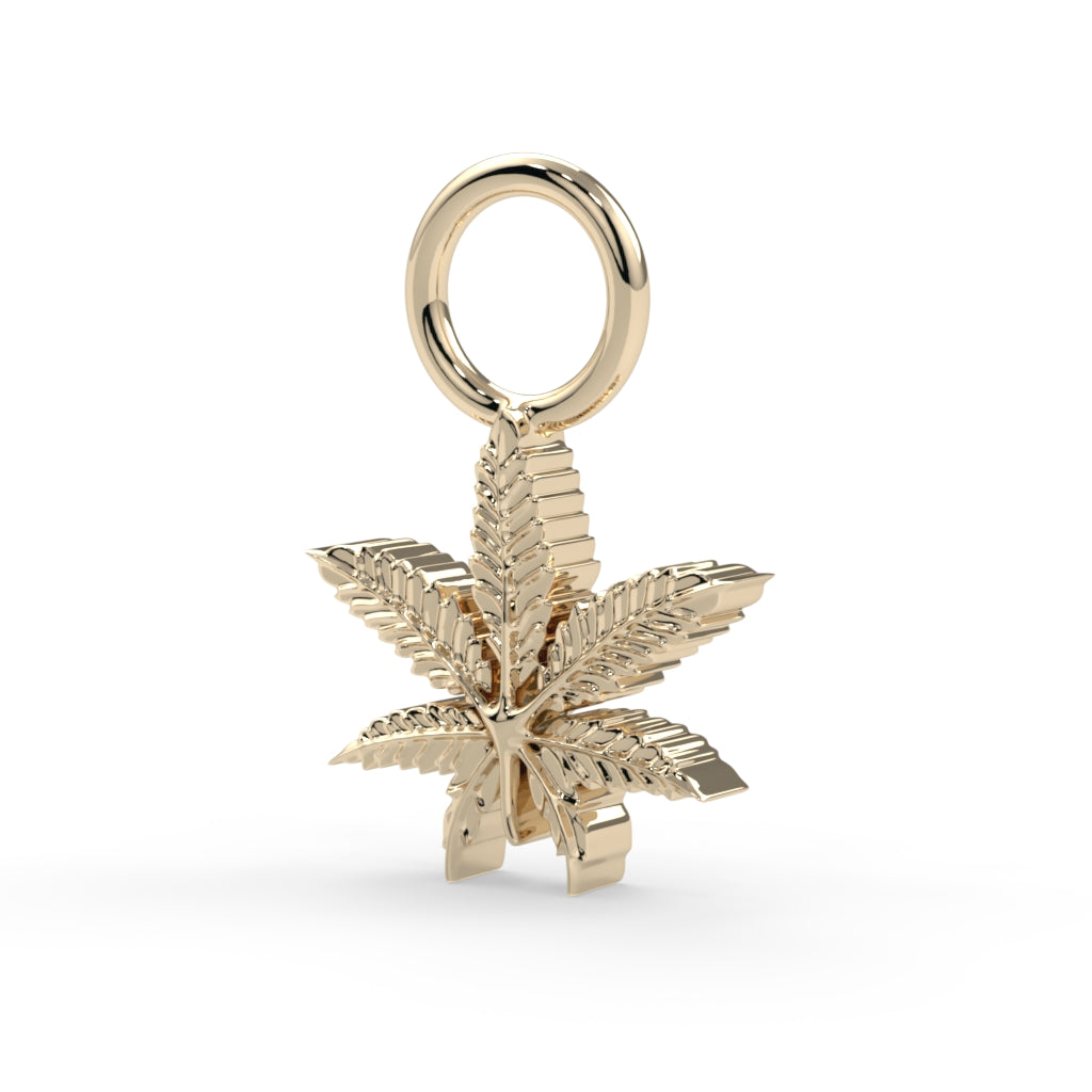 Marijuana Leaf Charm